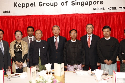 Group Photo with H.E. U Myint Swe