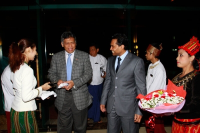 “Joyful moments to remember”, Saman Sarathchandra with Asean Secretary General, Dr. Surin Pitsuwan
